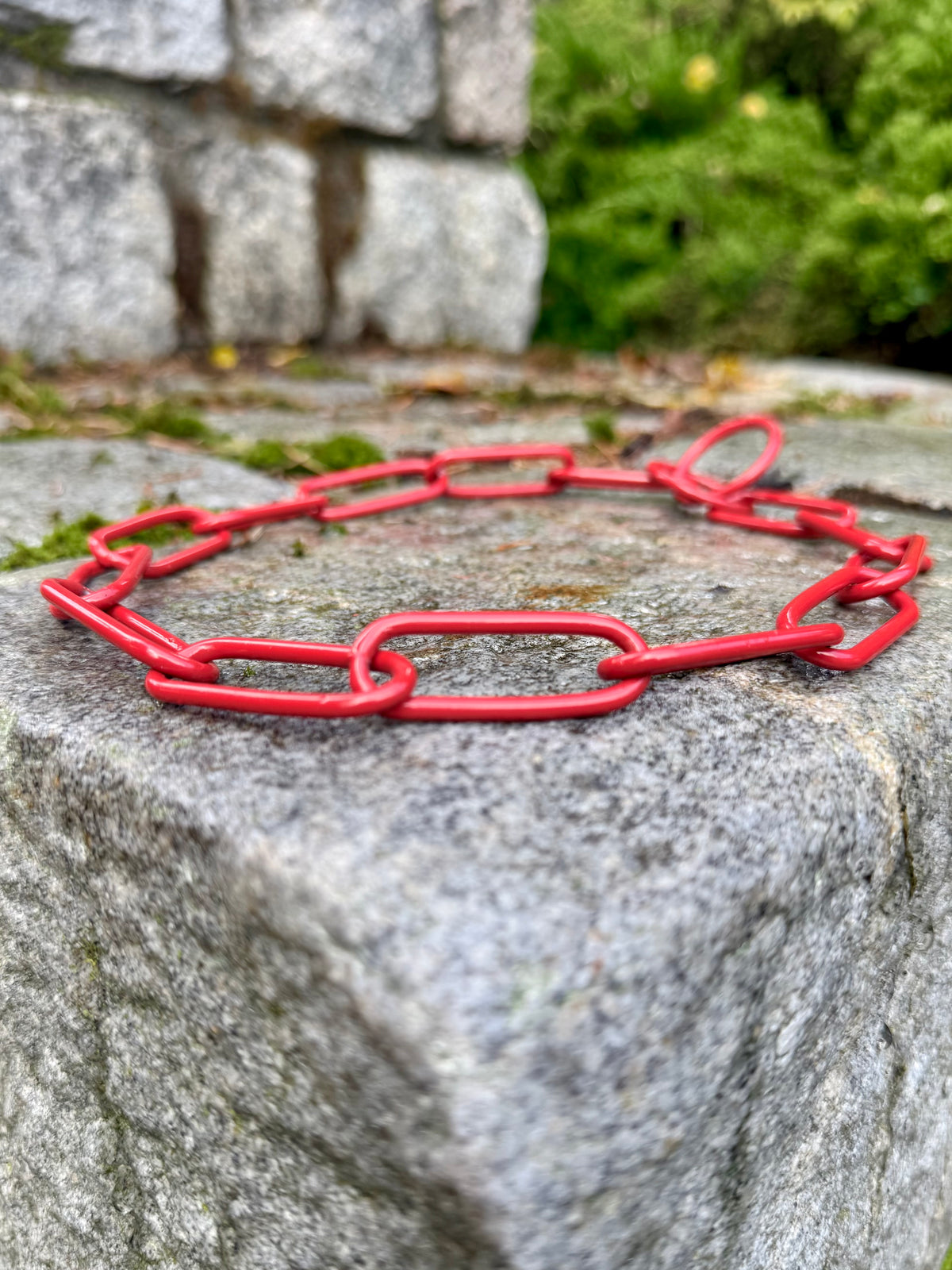 Herman Sprenger ULTRA-PLUS personalised prong collar - Red