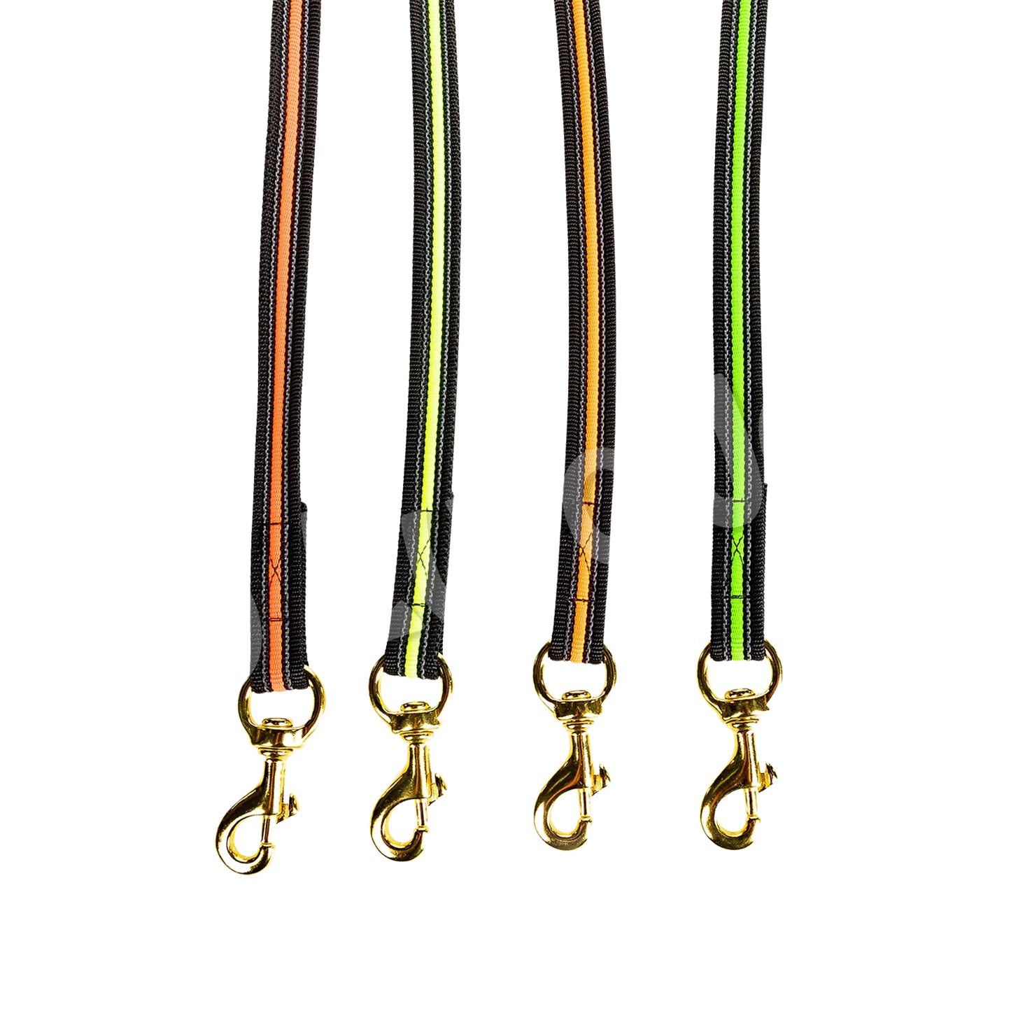 Smycz gumowana neonowa