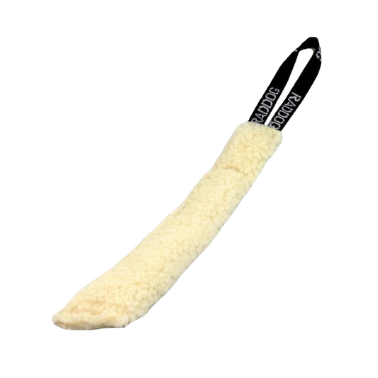 Sheepskin tug with ear