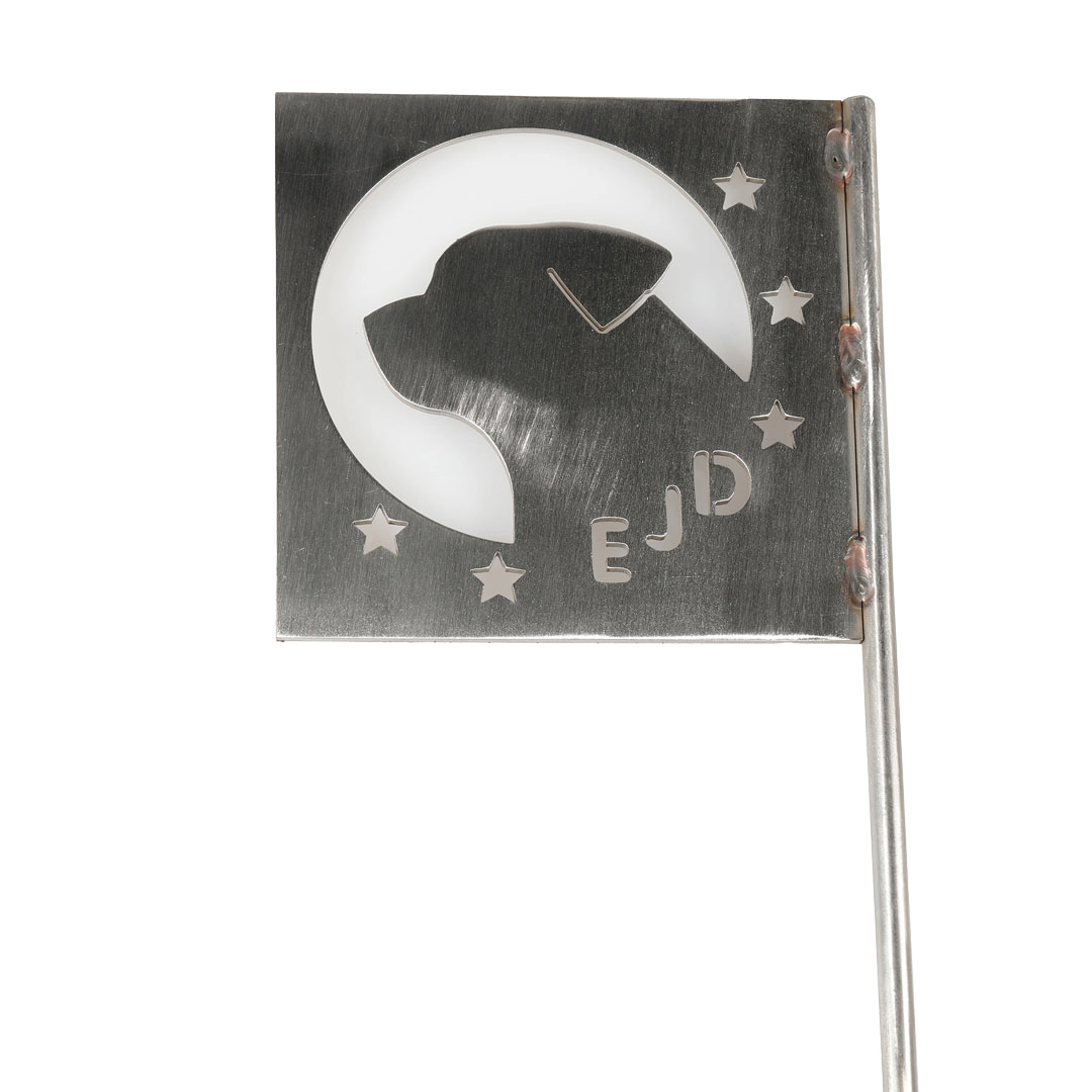 Stainless steel track marker "Rottweiler"