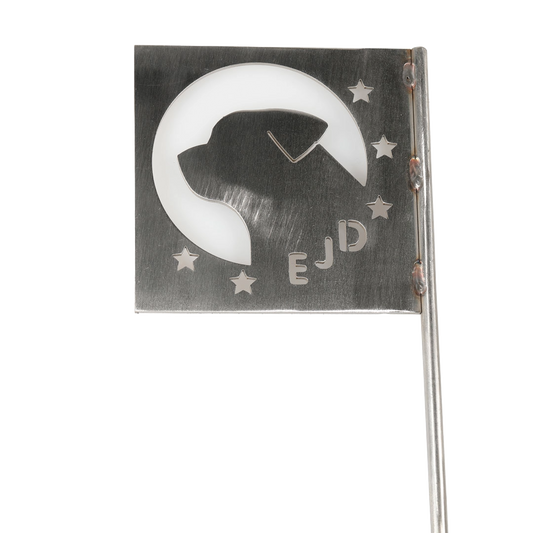 Stainless steel track marker "Rottweiler"