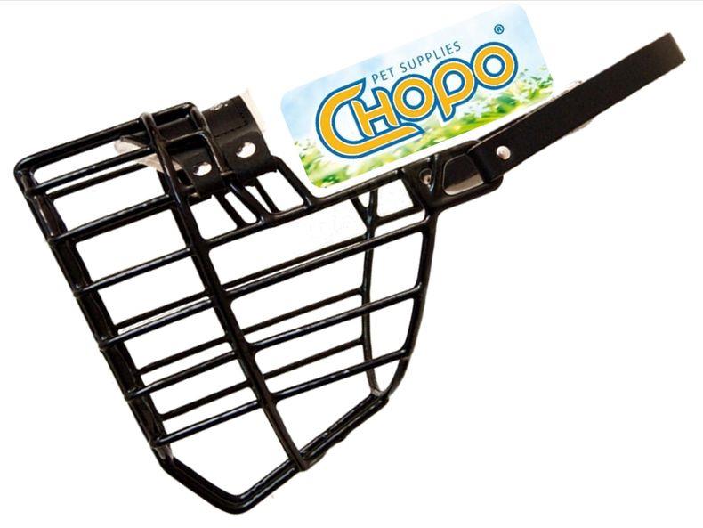 Kaganiec fizjologiczny Chopo, Rottweiler, Cane Corso, Fila Brasileiro - widok główny z metką Chopo