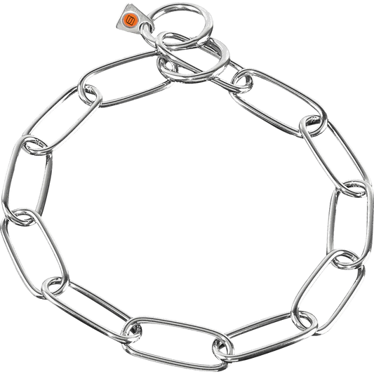 Łańcuszek 4 mm stal nierdzewna długie ogniwo 5 cm