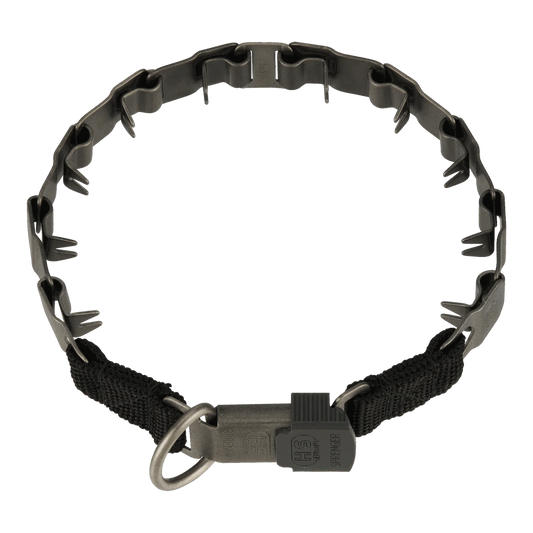 Kolczatka Neck-Tech sport stal nierdzewna czarny mat 48 cm