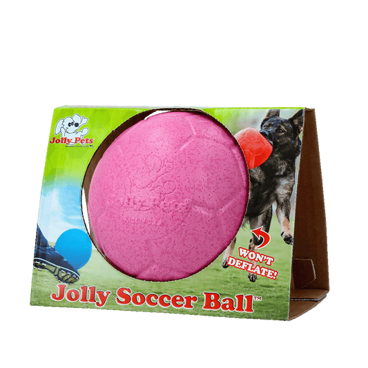 Piłka dla psa Jolly Pets Soccer Ball - pływająca - 15 lub 20 cm