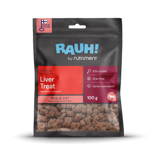 Przysmaki dla psa RAUH!, wątroba, 100 g
