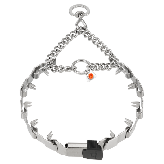 Kolczatka Herman Sprenger Neck-Tech Sport zaciskowa - stal nierdzewna - 50 cm