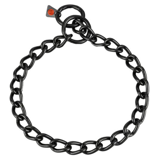 Łańcuszek stal nierdzewna czarny krótkie ogniwo 4 mm