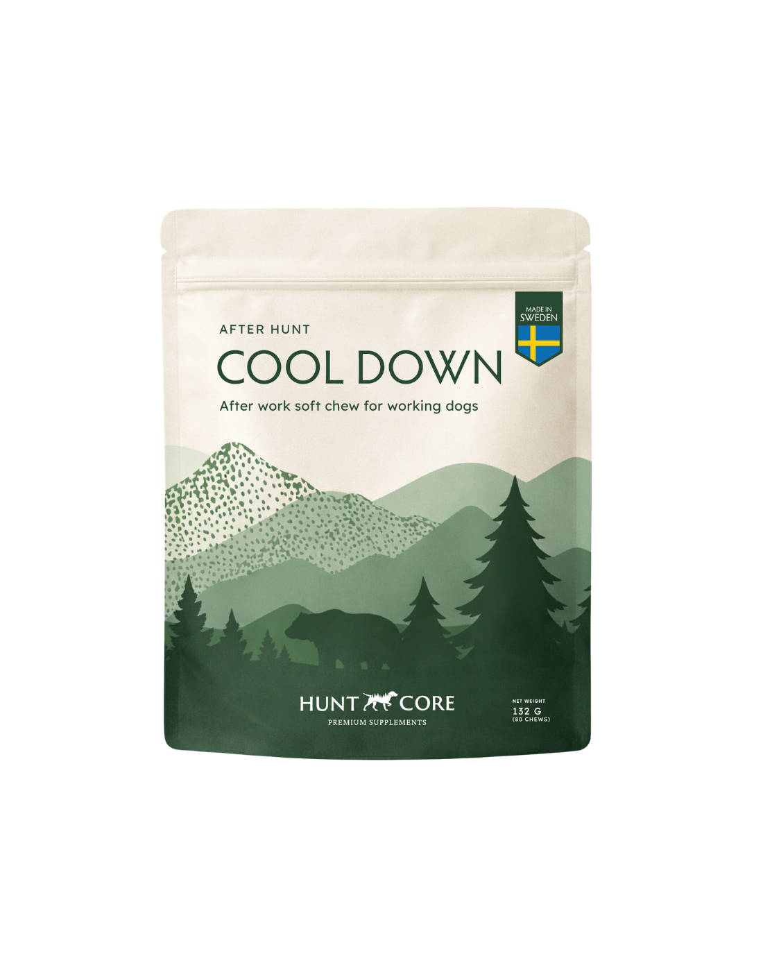European Pet Pharmacy HUNT CORE Cool Down - gryzaki na regenerację dla psa, opakowanie