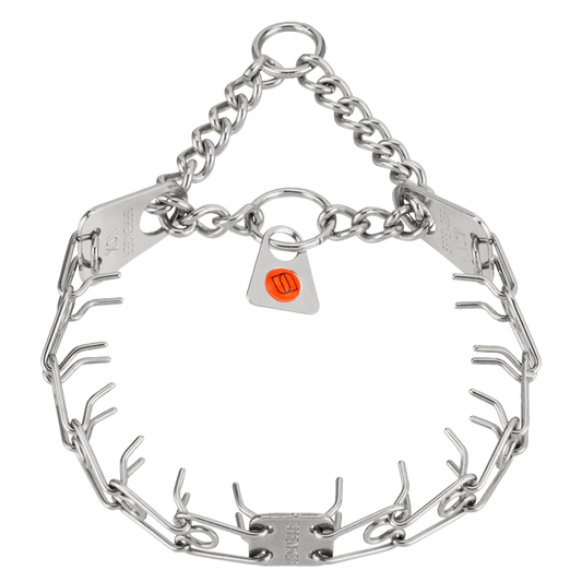 Kolczatka treningowa Herman Sprenger MICRO – zaciskowa – stal nierdzewna – 32 cm / 1,5 mm