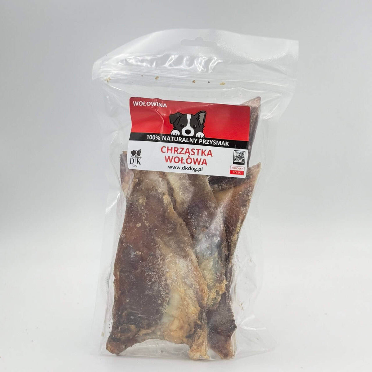 Gryzak naturalny dla psa DK DOG - chrząstka wołowa - 250 g