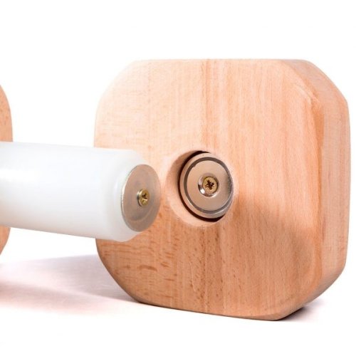 Magnetic retriever with nylon handle