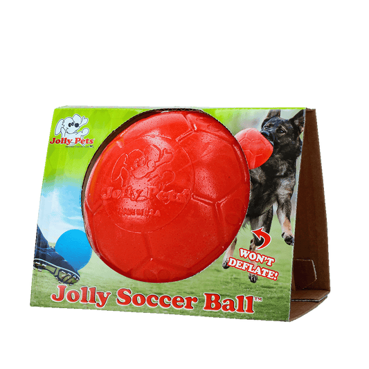 Piłka dla psa Jolly Pets Soccer Ball - pływająca - 15 lub 20 cm