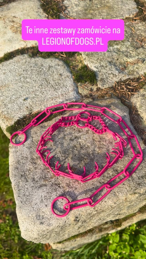 Piękny zestaw w kolorze hot pink 🐽