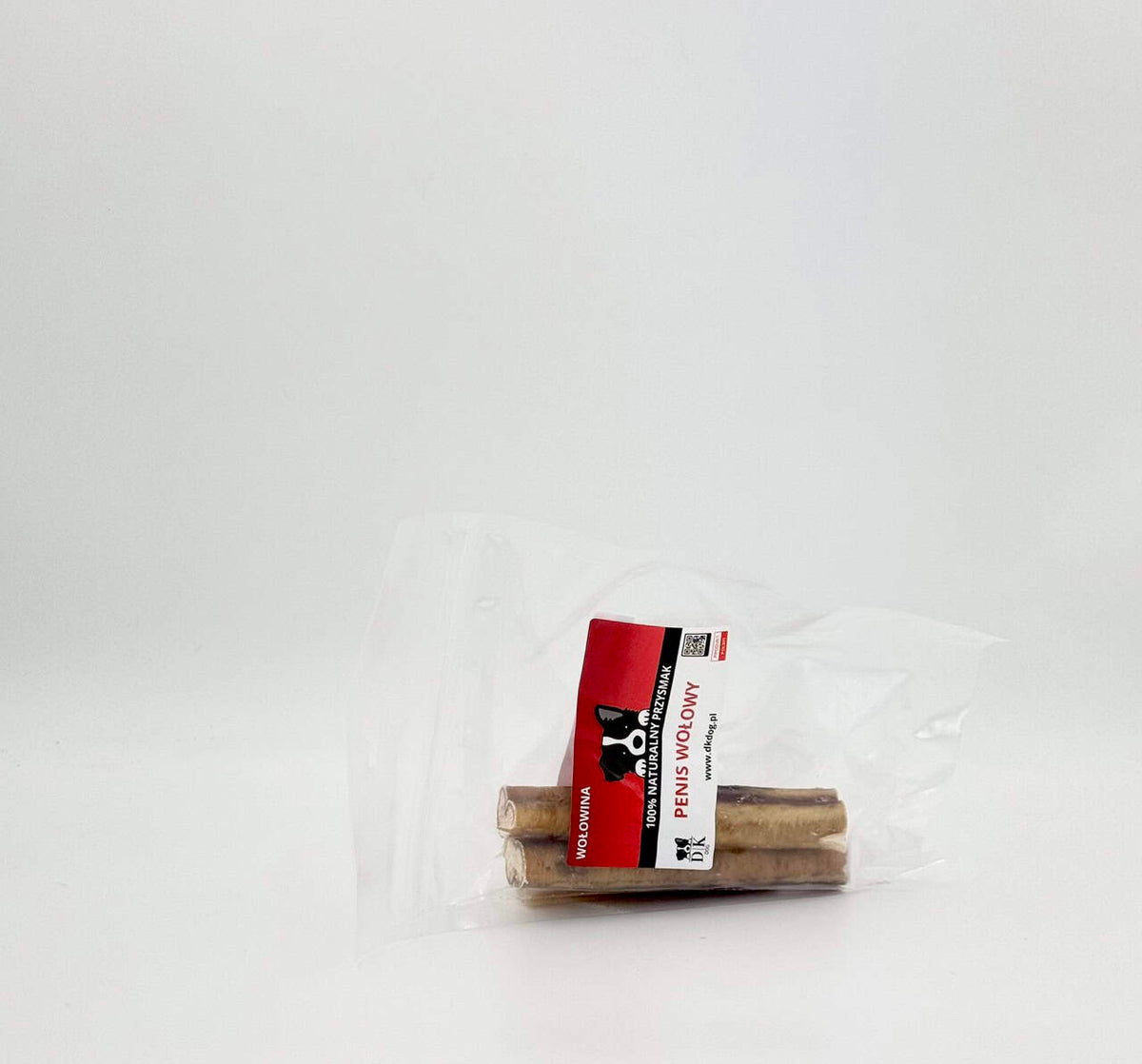 Gryzak naturalny dla psa DK DOG - penis wołowy 15 cm - 2 szt