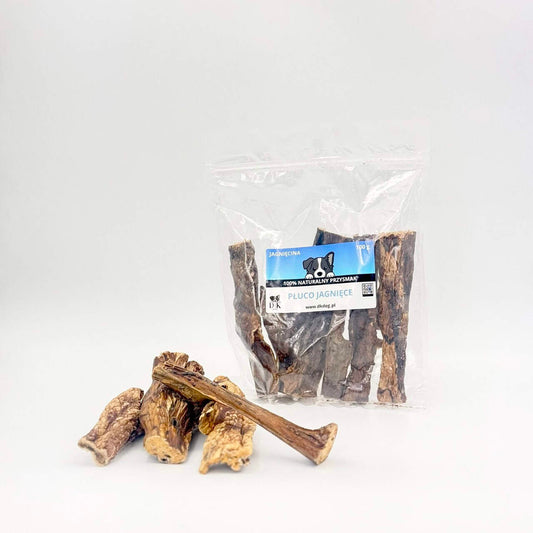 Gryzak naturalny dla psa DK DOG - płuco jagnięce - 100 g