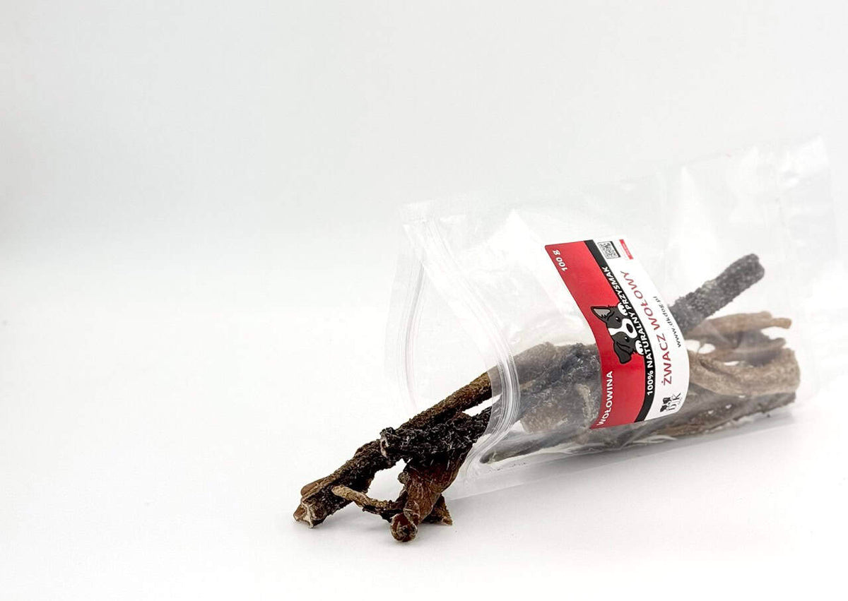 Gryzak naturalny dla psa DK DOG - żwacz wołowy - 200 g