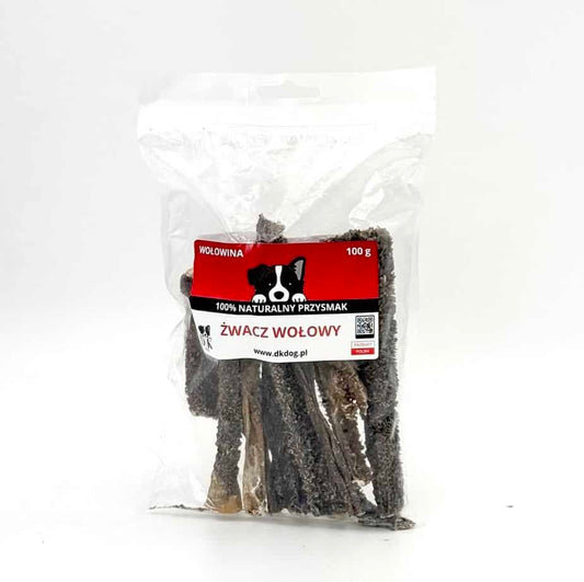 Gryzak naturalny dla psa DK DOG - żwacz wołowy - 200 g